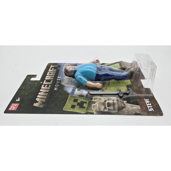 Minecraft Movie Steve 12” Action Figure Mattel 2024 New Film Character Toy - Picture 5 of 6